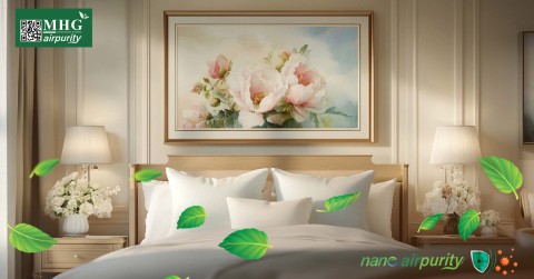 Tranh Nano AirPurity: Mang Lại Không Gian Phòng Ngủ Tươi Mới Và Lành Mạnh