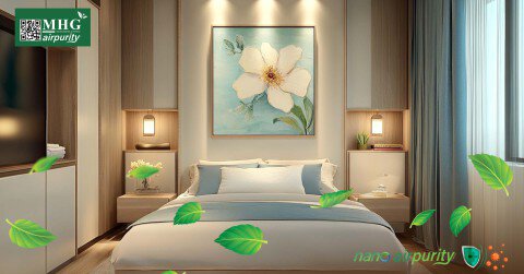 Tranh Nano AirPurity: Mang Đến Không Gian Phòng Ngủ An Toàn và Kháng Khuẩn