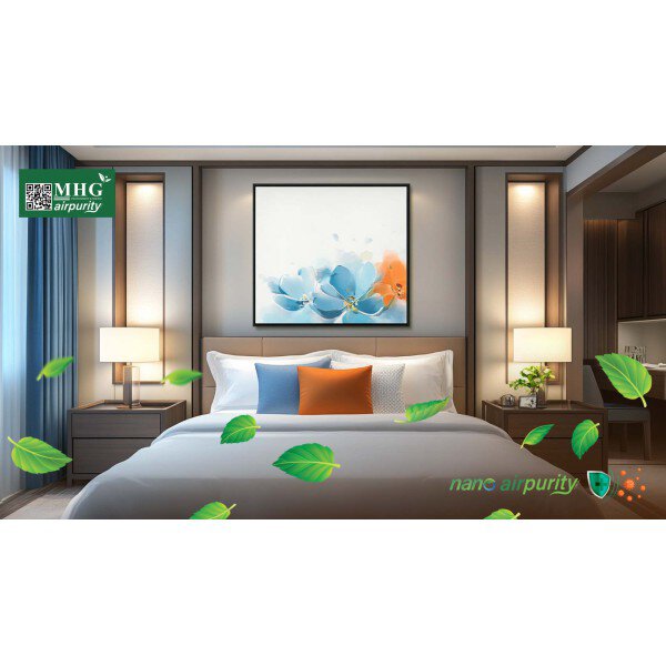 Tranh Nano AirPurity: Mang Đến Phòng Ngủ Không Gian Kháng Khuẩn Và Tươi Mới