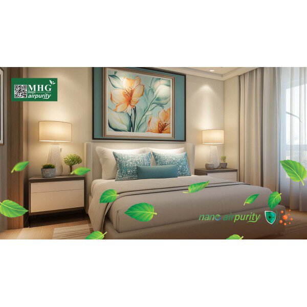 Tạo Môi Trường Phòng Ngủ Tươi Mới và Kháng Khuẩn Với Tranh Nano AirPurity