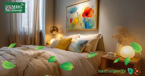 Tranh Nano AirPurity: Giảm Mùi Hôi, Mang Đến Phòng Ngủ Môi Trường Sạch