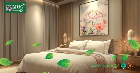 Giữ Phòng Ngủ Khỏi Khuẩn Và Tạo Không Gian An Toàn Với Tranh Nano AirPurity