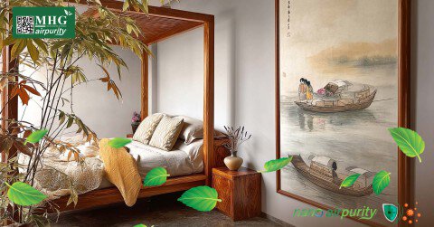 Tạo Không Gian Sạch Và An Toàn Cho Phòng Ngủ Với Tranh Nano AirPurity