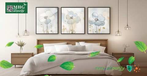 Tranh Nano AirPurity: Tạo Phòng Ngủ Kháng Khuẩn Và Bảo Vệ Sức Khỏe