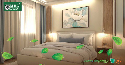 Tranh Nano AirPurity: Tạo Không Gian Lành Mạnh, Sạch Khuẩn Cho Phòng Ngủ