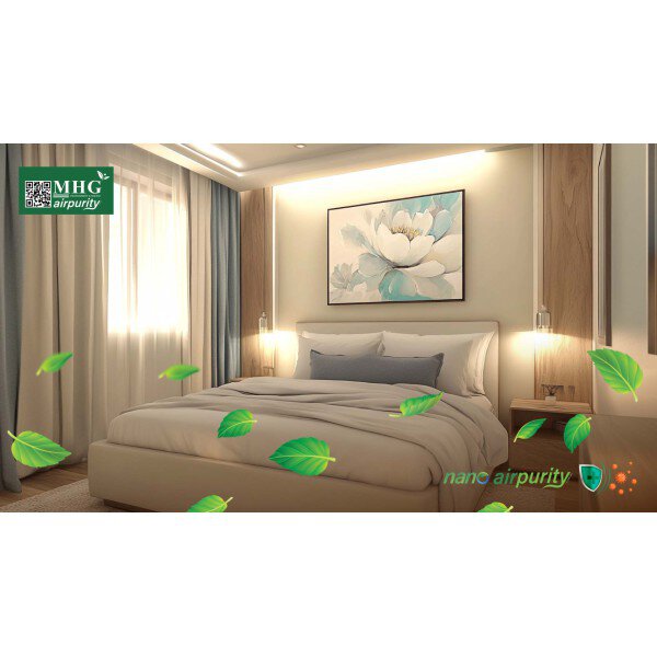 Tranh Nano AirPurity: Tạo Không Gian Lành Mạnh, Sạch Khuẩn Cho Phòng Ngủ