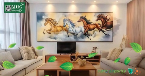 Tạo Không Gian Sạch Khuẩn, An Lành Cho Phong Thủy Ngôi Nhà Với Tranh Nano