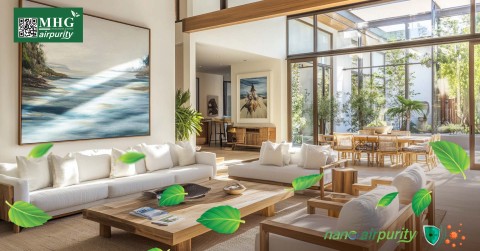 Khử Khuẩn Hiệu Quả Và Mang Lại Vượng Khí Với Tranh Nano AirPurity