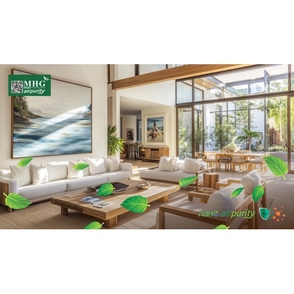 Khử Khuẩn Hiệu Quả Và Mang Lại Vượng Khí Với Tranh Nano AirPurity