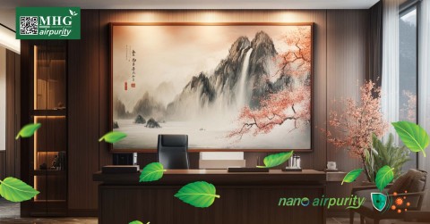 Tranh Nano AirPurity: Tăng Cường Phong Thủy Và Khử Khuẩn Hiệu Quả