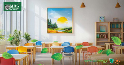 Tạo Không Gian Lớp Học Lành Mạnh, Kháng Khuẩn Mỗi Ngày Với Nano AirPurity