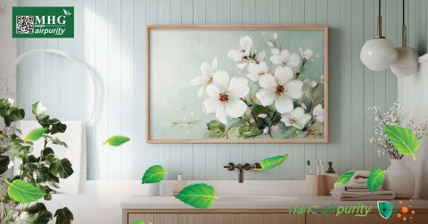 Kháng Khuẩn Phòng Nhà Vệ Sinh Hiệu Quả Với Tranh Nano AirPurity
