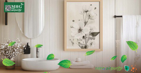 Kháng Khuẩn Hiệu Quả Cho Nhà Vệ Sinh Với Tranh Nano AirPurity