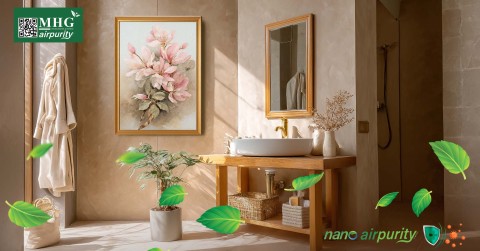 Tranh Nano AirPurity: Giảm Mầm Bệnh Và Tạo Môi Trường Lành Mạnh Cho Nhà Vệ Sinh