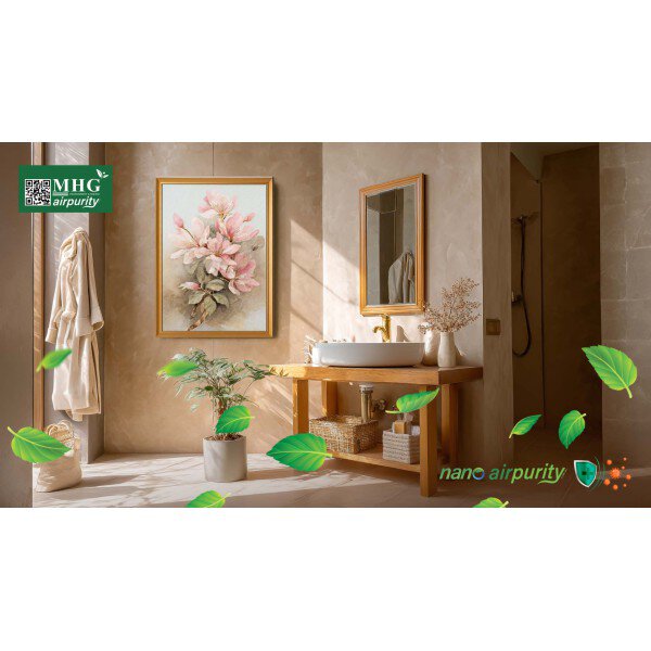 Tranh Nano AirPurity: Giảm Mầm Bệnh Và Tạo Môi Trường Lành Mạnh Cho Nhà Vệ Sinh