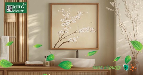 Cải Thiện Không Khí Nhà Vệ Sinh Với Tranh Nano AirPurity