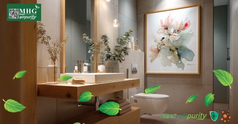 Kháng Khuẩn Mỗi Ngày Với Tranh Nano AirPurity Cho Nhà Vệ Sinh