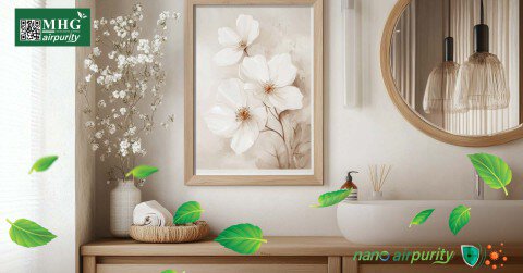 Giữ Nhà Vệ Sinh Khỏi Khuẩn Với Tranh Nano AirPurity, An Toàn Cho Sức Khỏe