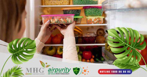 Vai trò của miếng dán khử mùi tủ lạnh Airpurity