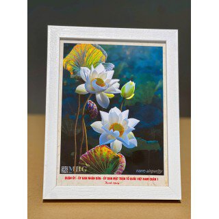 Tranh Để Bàn Nano Airpurity Gold  22x28cm