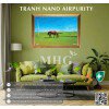 Tranh treo tường Nano Airpurity 50x70 cm kháng khuẩn, virus, khử mùi