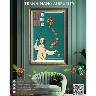 TRANH NANO AIRPURITY - BẢN ĐỒ 54 DÂN TỘC VIỆT NAM ĐẠI ĐOÀN KẾT TRANH NANO AIRPURITY - BẢN ĐỒ 54 DÂN TỘC VIỆT NAM ĐẠI ĐOÀN KẾT