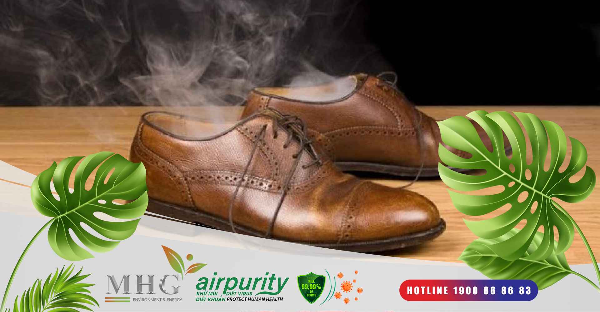 Đánh bay mùi hôi với miếng dán khử mùi giày Airpurity
